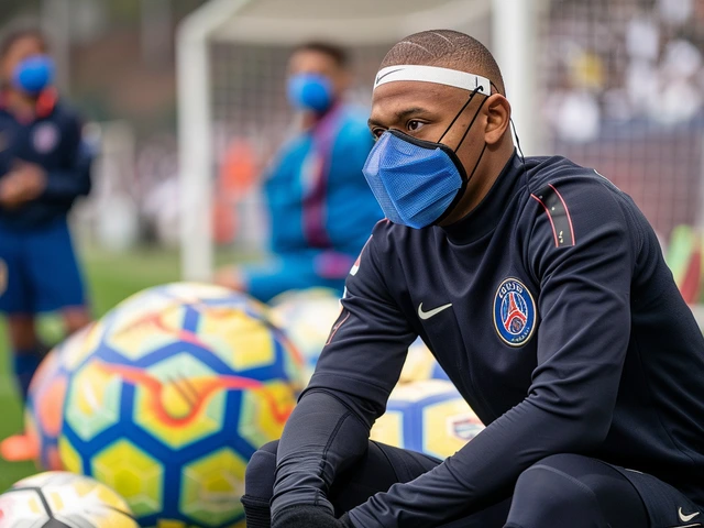 Kylian Mbappé Sidelined for France's Crucial Euro 2024 Match Against the Netherlands Due to Nose Injury