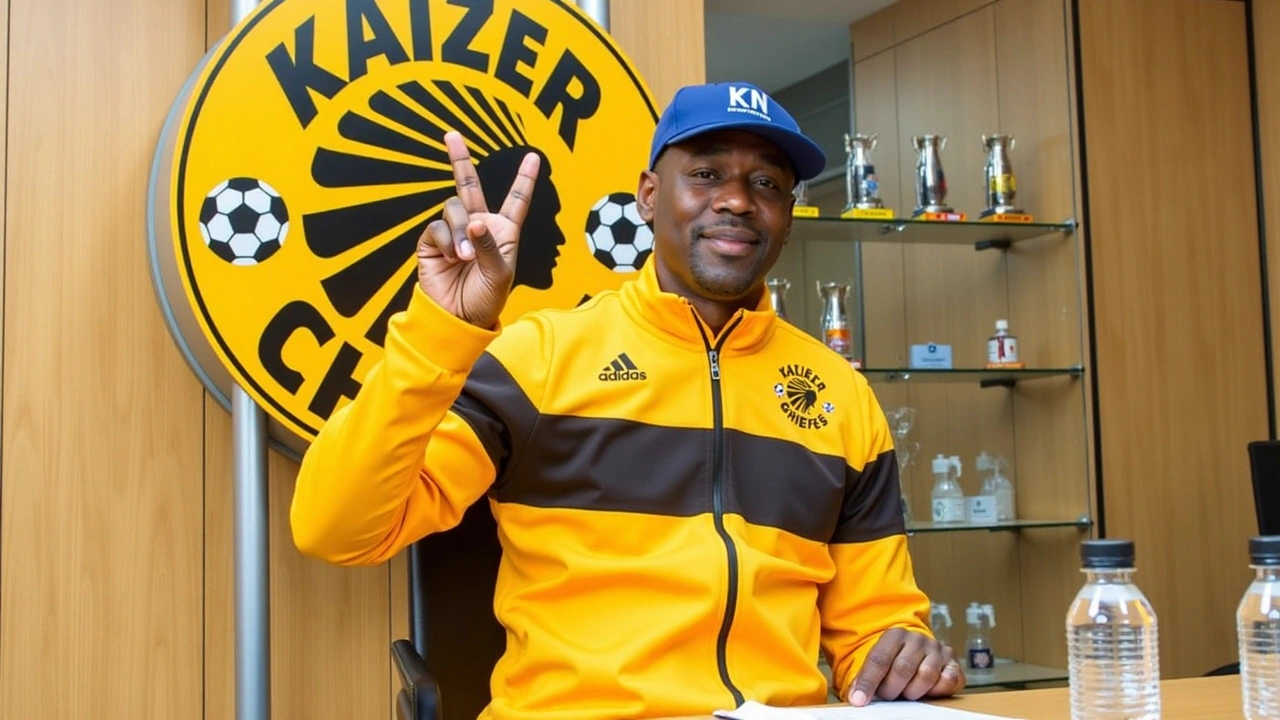 Kaizer Chiefs Strengthen Coaching Team with Cedric Kaze Appointment